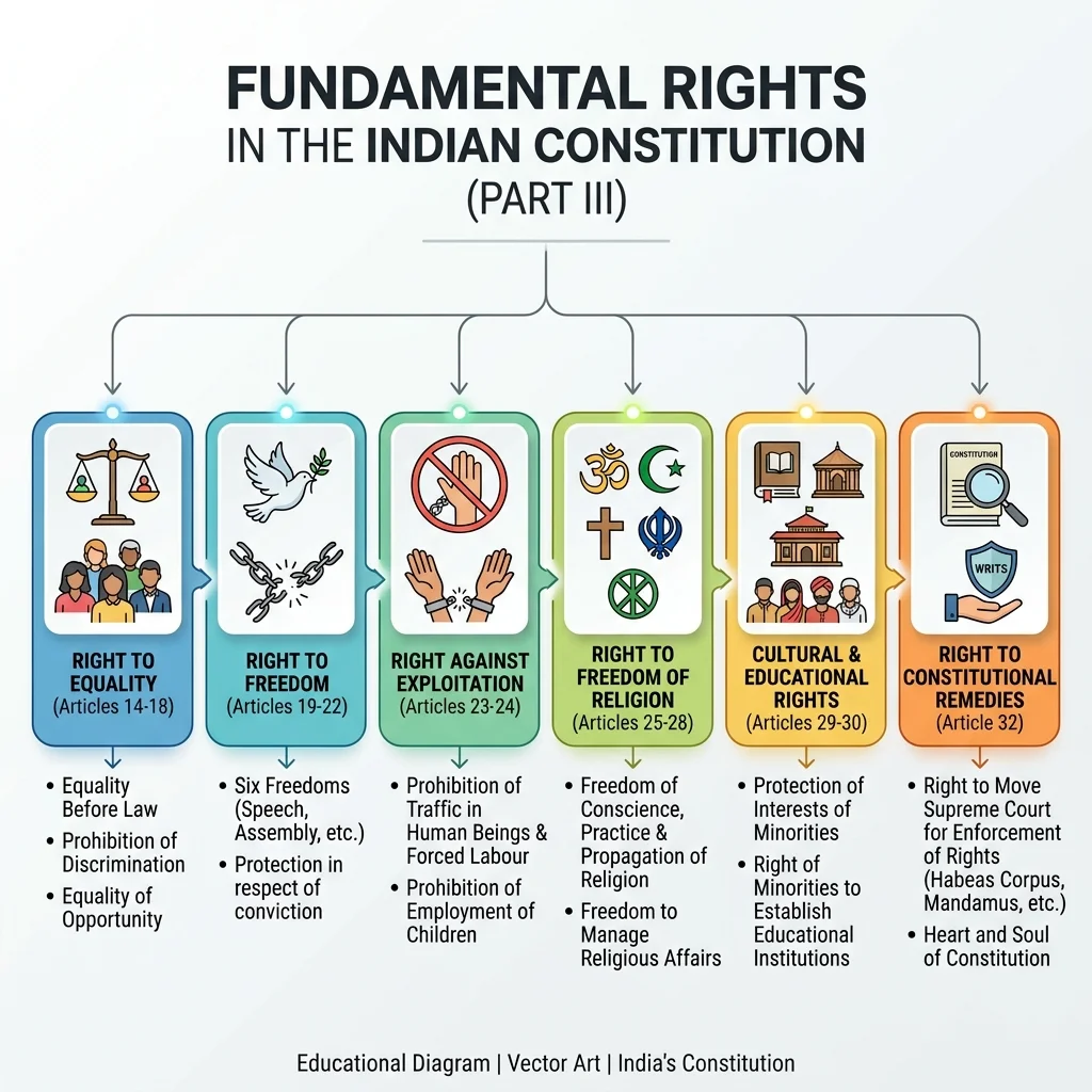 Six Categories of Fundamental Rights Flowchart